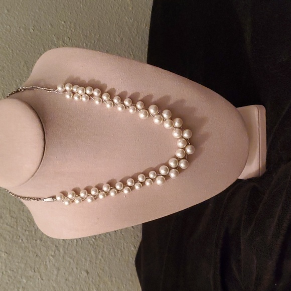 Vintage faux pearl necklace - Picture 7 of 8